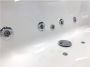 Xenz Whirlpool bad Robijn | 180x80 cm | Acryl | Elektronisch | Combisysteem | Wit glans - Thumbnail 2