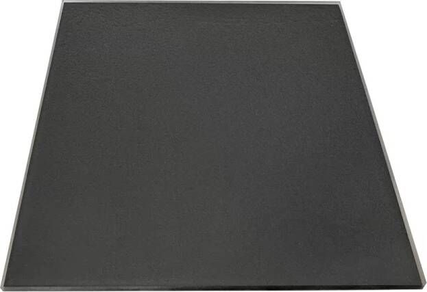 Xiomara Feel Good ventilatierooster glas 2 stuks vierkant 15x15 cm zwart
