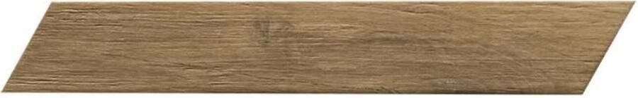 Fap Ceramiche Fapnest Vloer- en wandtegel | 7.5x45 cm | Houtlook | Mat Bruin