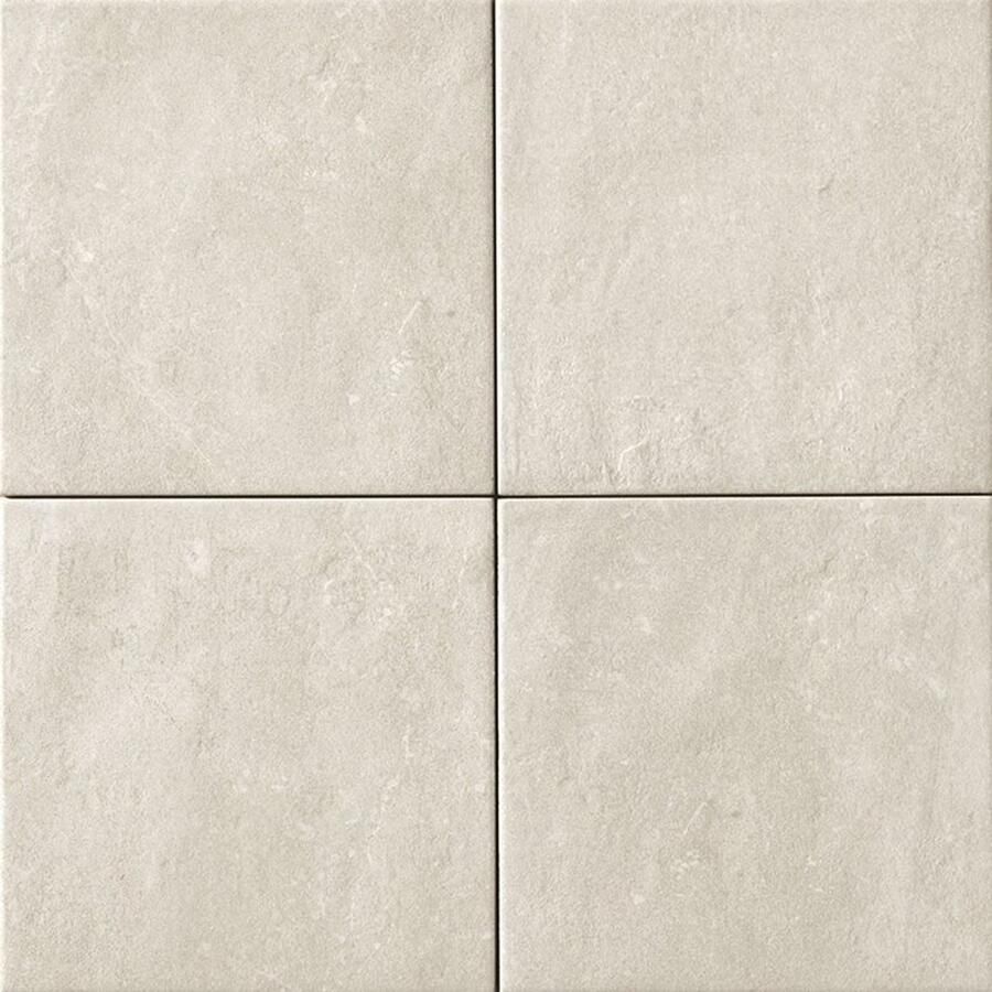 Fap Ceramiche wand- en vloertegel 20x20cm 9mm Vierkant Natuursteen look Wit mat SW0731200-1 - Foto 3