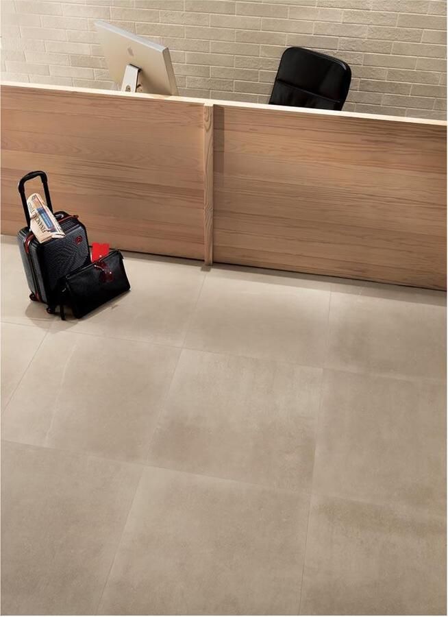 Fap Ceramiche Maku Vloer- en wandtegel | 80x80 cm | Gerectificeerd | Natuursteenlook | Mat Zand