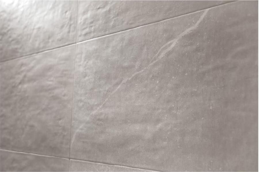 Fap Ceramiche Maku Wandtegel | 25x75 cm | Natuursteenlook | Mat Grijs - Foto 2