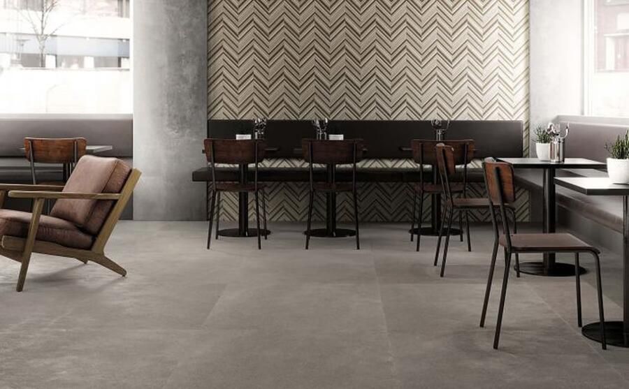 Fap Ceramiche Baldocer Ceramica Pierre wand- en vloertegel 60x60cm 9mm Vierkant gerectificeerd Natuursteen look Taupe mat SW07311352-4
