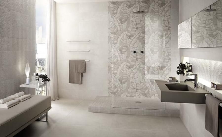 Fap Ceramiche Baldocer Ceramica Pierre wandtegel 25x75cm 8.5mm Rechthoek gerectificeerd Natuursteen look Wit mat SW07311350-2