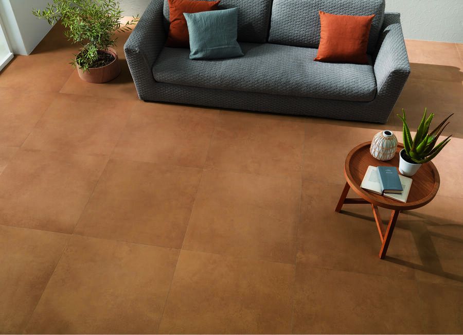 Fap Ceramiche Summer Vloer- en wandtegel | 80x80 cm | Gerectificeerd | Natuursteenlook | Zijde glans Rood - Foto 3