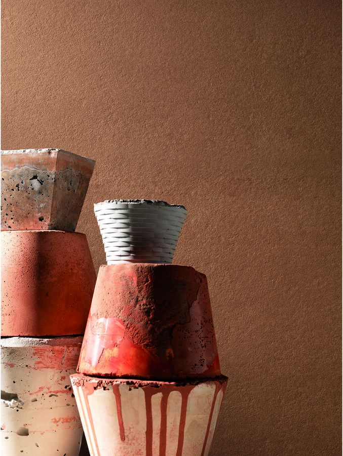 Fap Ceramiche Summer Vloer- en wandtegel | 80x80 cm | Gerectificeerd | Natuursteenlook | Zijde glans Rood