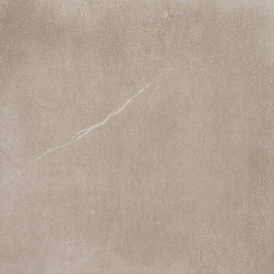 Fap Ceramiche Maku Vloer- en wandtegel | 120x120 cm | Gerectificeerd | Natuursteenlook | Mat Taupe