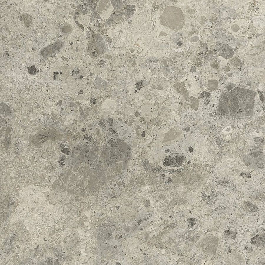 Fap Ceramiche Nativa Vloertegel | 80x80 cm | Gerectificeerd | Terrazzo | Glans Grijs