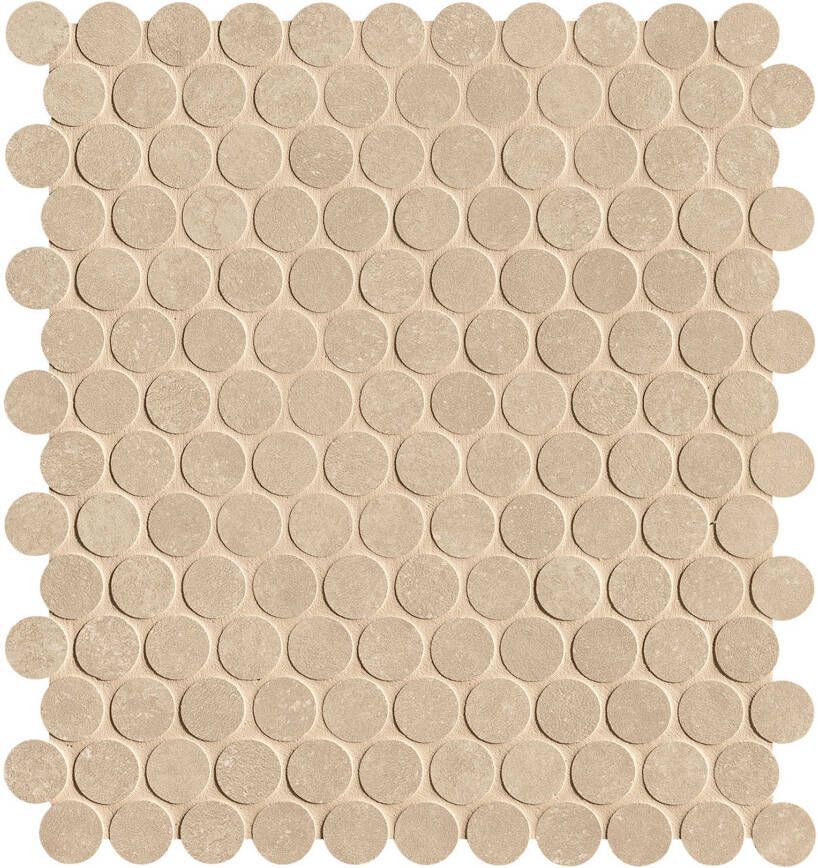 Fap Ceramiche Nobu Vloer- en wandtegel | 29x32.5 cm | Natuursteenlook | Mat Beige