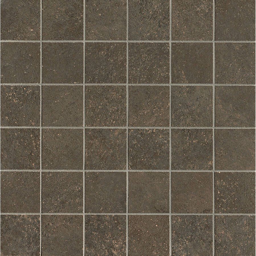 Fap Ceramiche Nobu Vloer- en wandtegel | 30x30 cm | Natuursteenlook | Mat Bruin