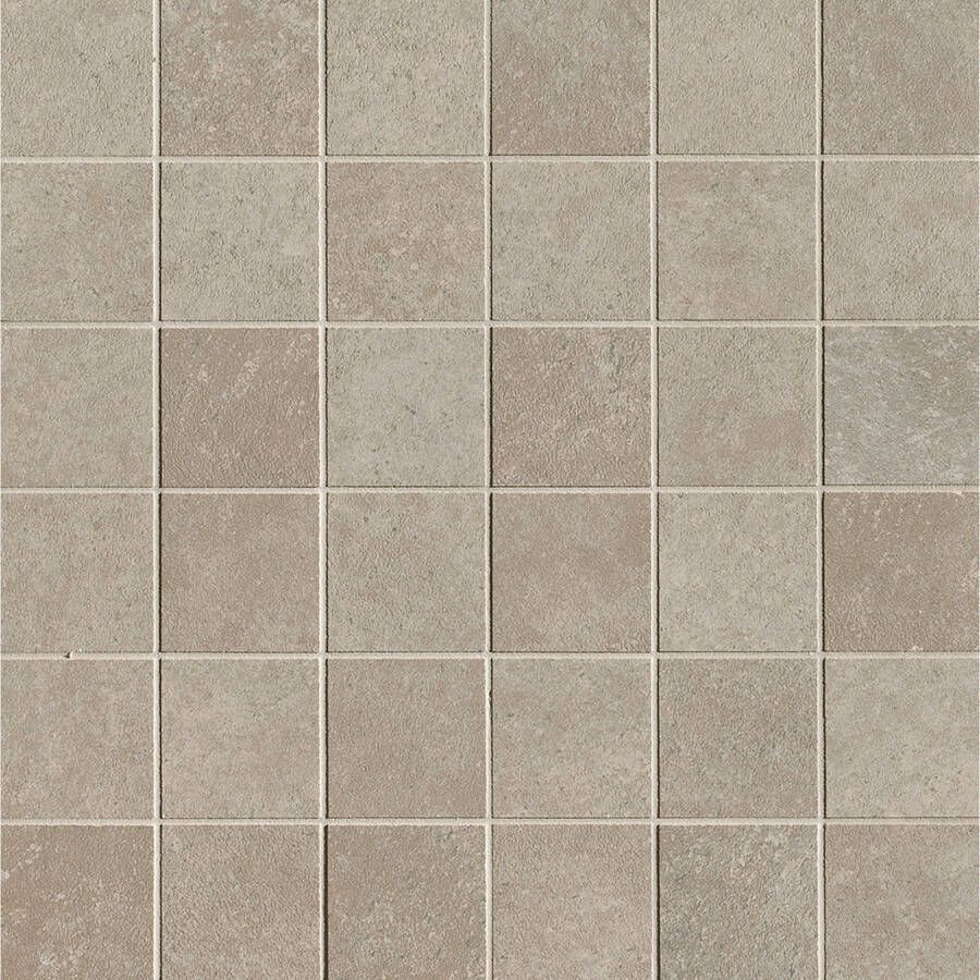 Fap Ceramiche Nobu Vloer- en wandtegel | 30x30 cm | Natuursteenlook | Mat Grijs