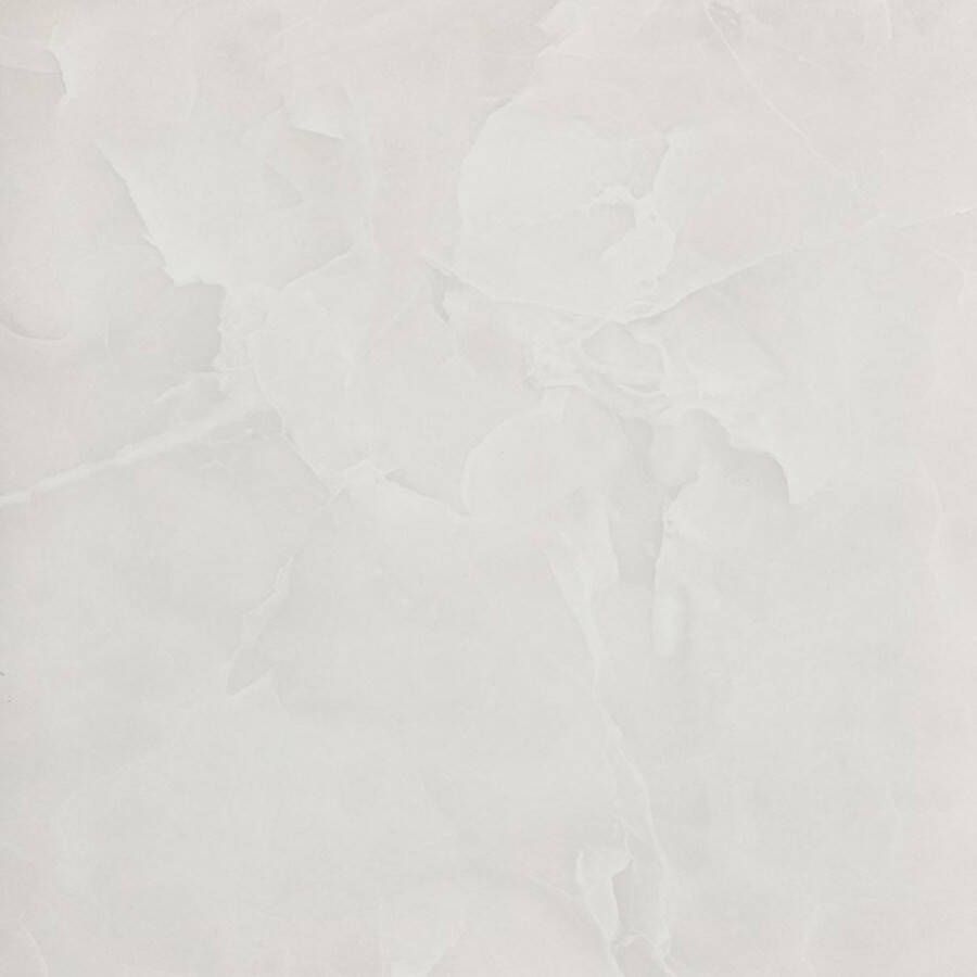 Fap Ceramiche Roma Gold Vloer- en wandtegel | 80x80 cm | Gerectificeerd | Natuursteenlook | Gepolijst Wit