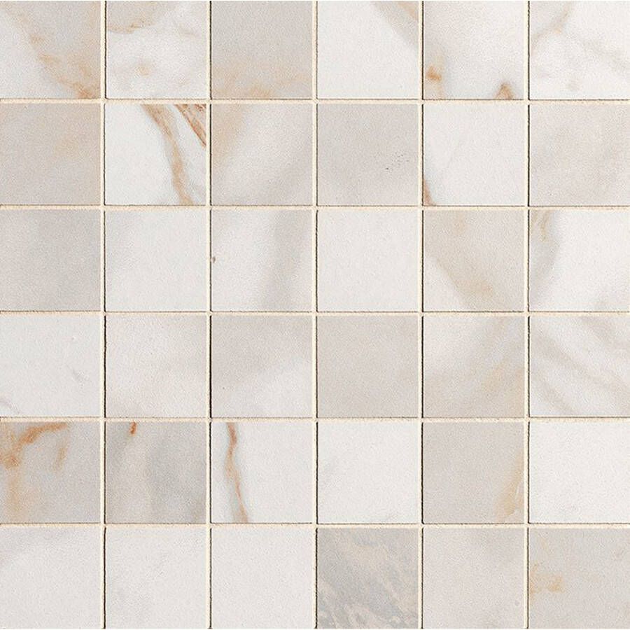 Fap Ceramiche Roma Stone Vloertegel | 30x30 cm | Natuursteenlook | Glans Goud