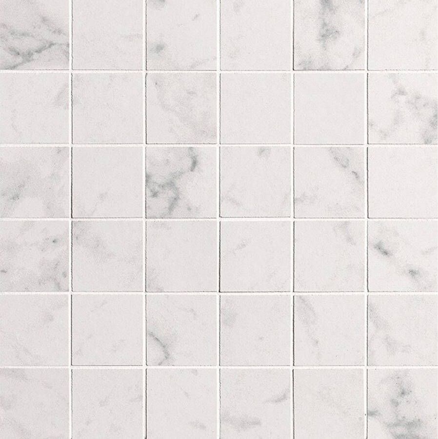 Fap Ceramiche Roma Stone Vloertegel | 30x30 cm | Natuursteenlook | Glans Wit