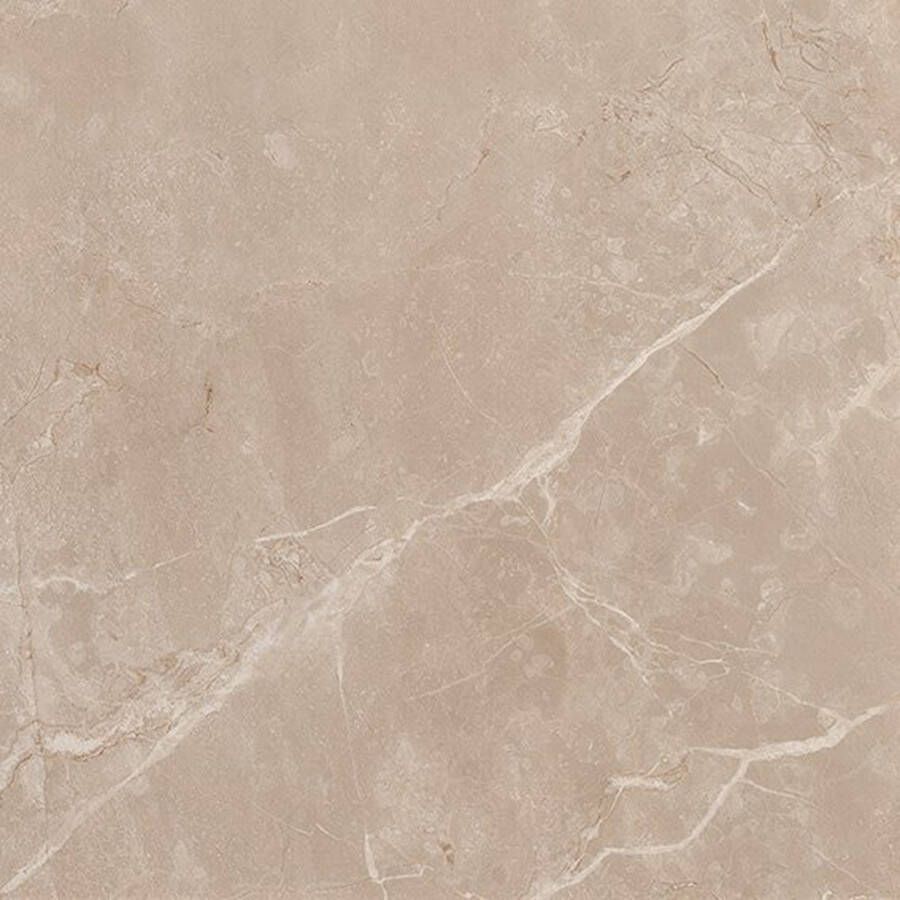 Fap Ceramiche Roma Stone Vloertegel | 80x80 cm | Gerectificeerd | Natuursteenlook | Glans Beige