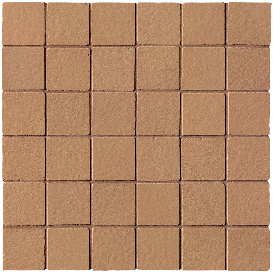 Fap Ceramiche Summer Vloer- en wandtegel | 30x30 cm | Gerectificeerd | Natuursteenlook | Mat Rood