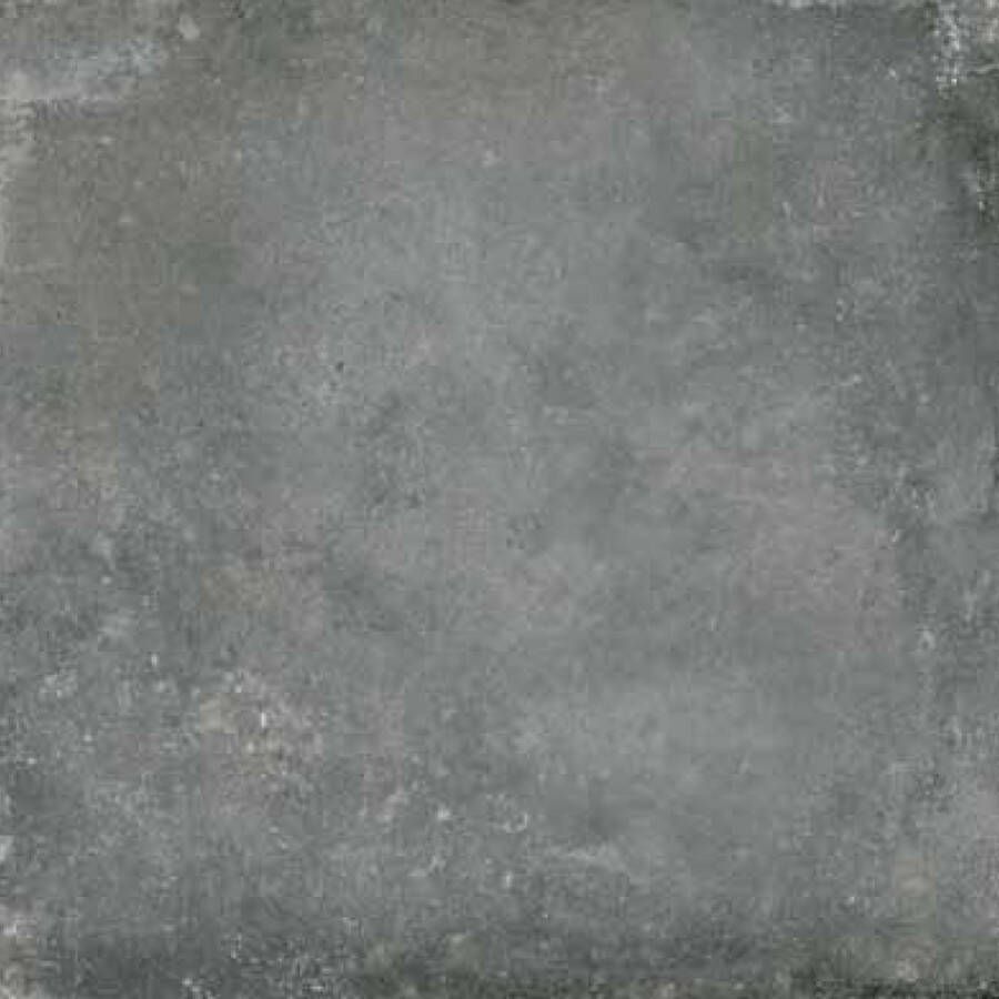 Flaminia Dream Smoke vloertegel beton look 80x80 cm antraciet mat