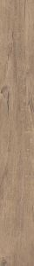 Flaviker Cozy Brown vloertegel hout look 26x200 cm eiken donker mat
