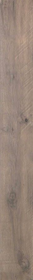 Flaviker Dakota Avana vloertegel hout look 30x120 cm eiken donker mat