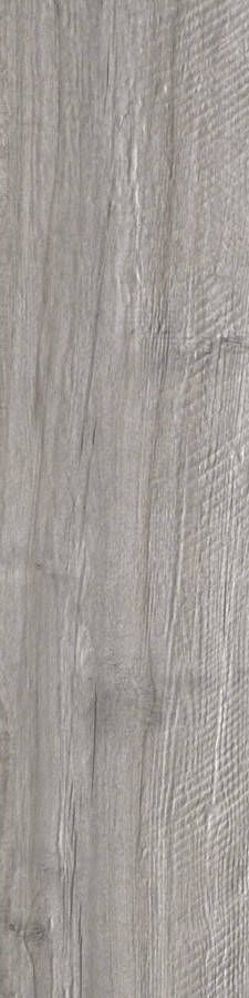Flaviker Dakota Grigio vloertegel hout look 20x80 cm eiken grijs mat