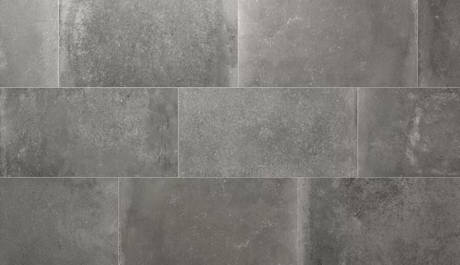 Flaviker Backstage Vloertegel | 60x120 cm | Gerectificeerd | Betonlook | Mat Antraciet - Foto 2
