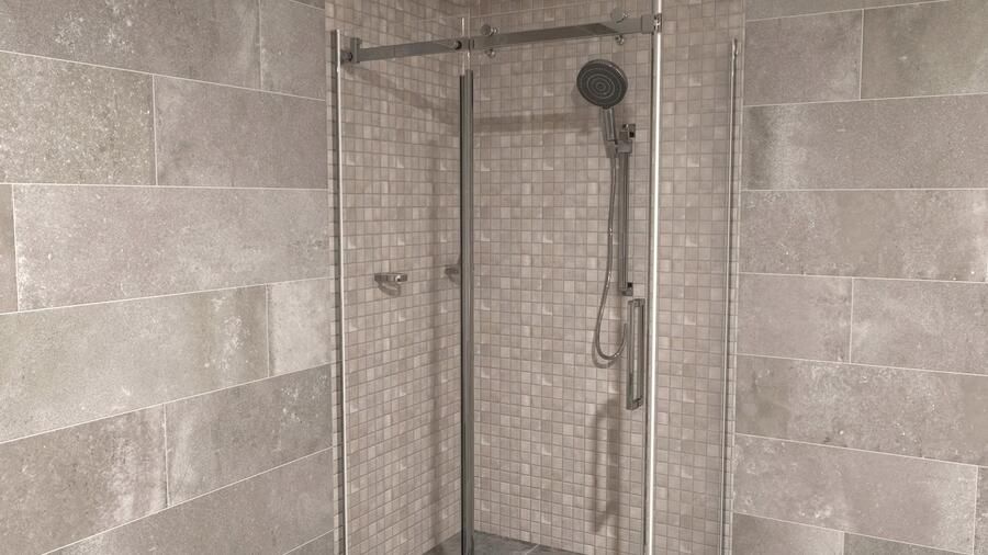 Flaviker Backstage Wandtegel | 30x30 cm | Gerectificeerd | Betonlook | Mat Antraciet