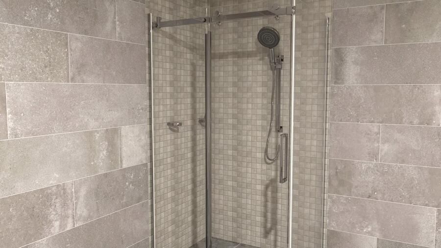 Flaviker Backstage Wandtegel | 30x30 cm | Gerectificeerd | Betonlook | Mat Grijs