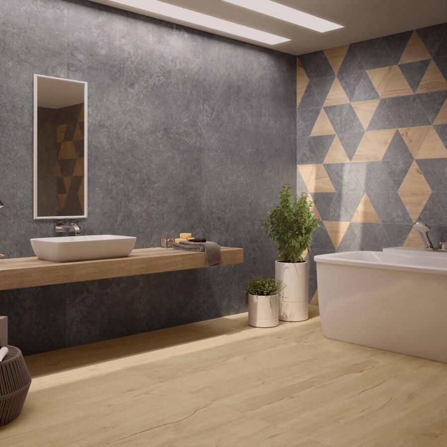 Flaviker Cozy Vloertegel | 26x200 cm | Gerectificeerd | Houtlook | Mat Beige - Foto 3