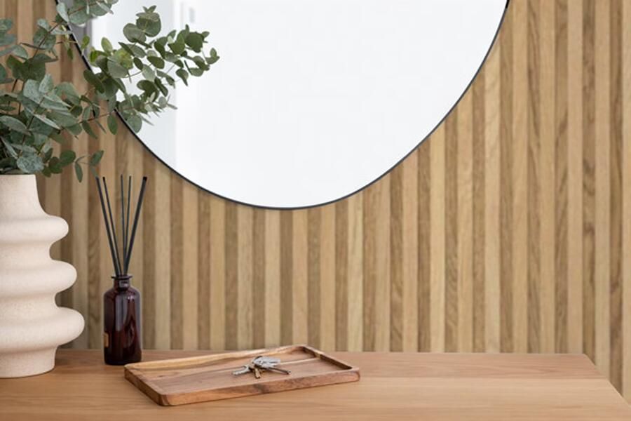 Flaviker Four Seasons Wandtegel | 120x280 cm | Gerectificeerd | Houtlook | Mat Bruin - Foto 3