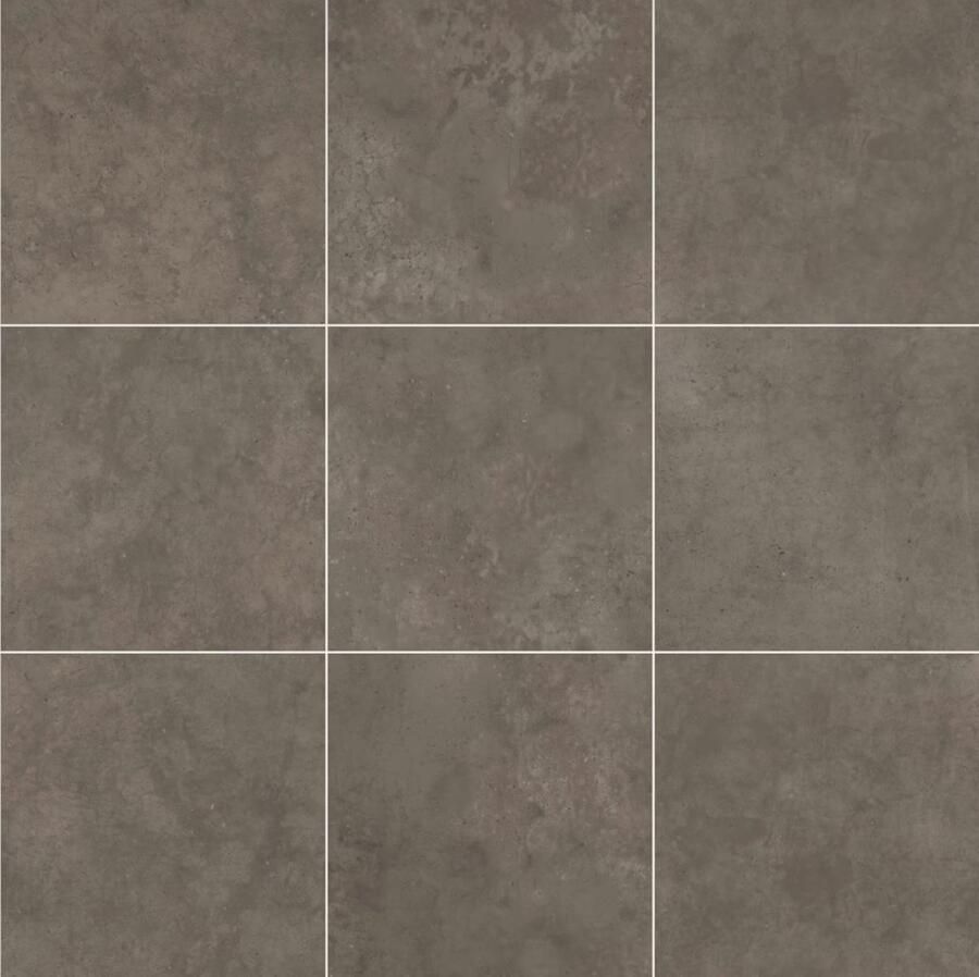 Flaviker Hyper Vloertegel | 120x120 cm | Gerectificeerd | Betonlook | Mat Bruin - Foto 3