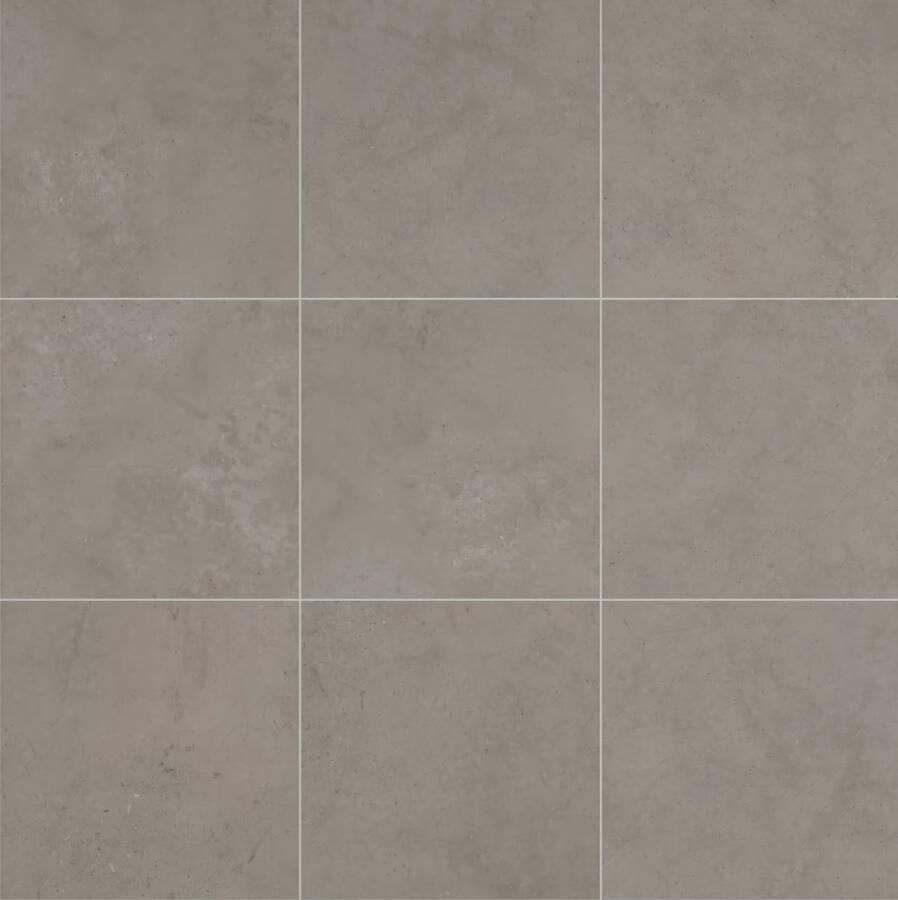 Flaviker Hyper Vloertegel | 120x120 cm | Gerectificeerd | Betonlook | Mat Grijs - Foto 4