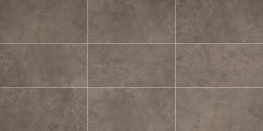 Flaviker Hyper Vloertegel | 40x80 cm | Gerectificeerd | Betonlook | Mat Bruin - Foto 3