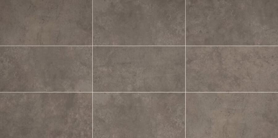 Flaviker Hyper Vloertegel | 60x120 cm | Gerectificeerd | Betonlook | Mat Bruin - Foto 4