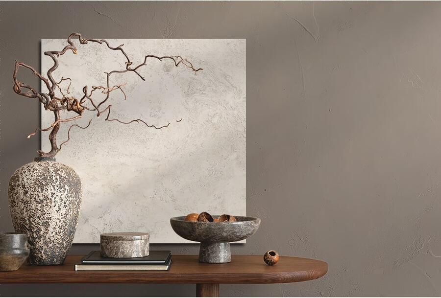 Flaviker Navona Vloertegel | 80x80 cm | Gerectificeerd | TRAVERTIN | Mat Beige - Foto 2