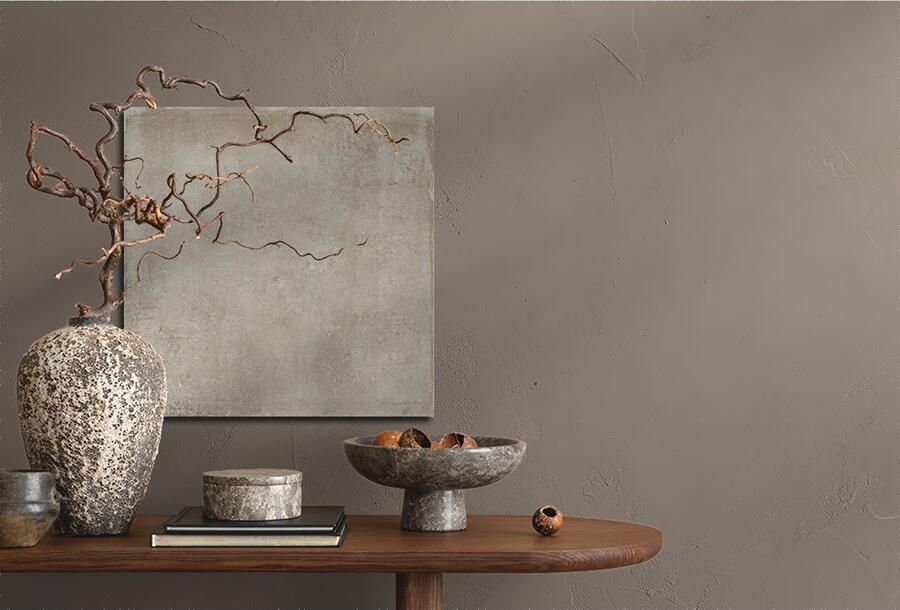 Flaviker Re-Tour Vloertegel | 60x60 cm | Gerectificeerd | Betonlook | Mat Bruin - Foto 2