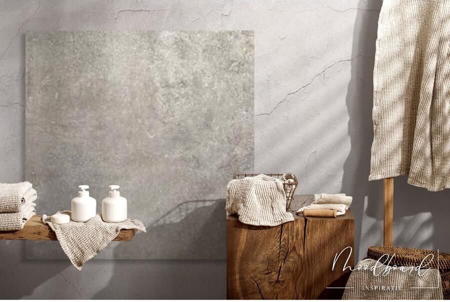 Flaviker Re-Tour Vloertegel | 60x60 cm | Gerectificeerd | Betonlook | Mat Grijs - Foto 3