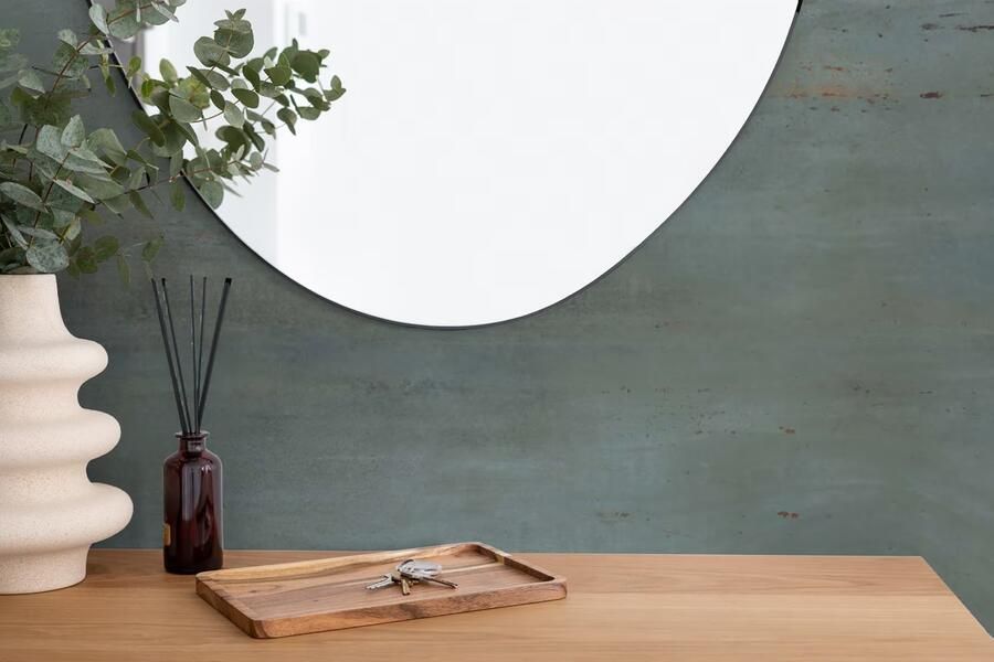 Flaviker Rebel Vloertegel | 60x120 cm | Gerectificeerd | Metallook | Mat Groen