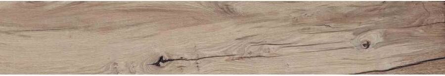 Flaviker Nordik Wood Vloertegel | 10x60 cm | Gerectificeerd | Houtlook | Mat Beige