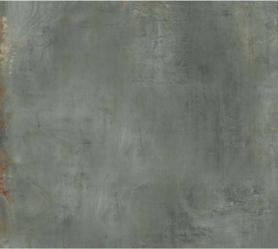 Flaviker Rebel Vloertegel | 60x60 cm | Gerectificeerd | Metallook | Mat Groen