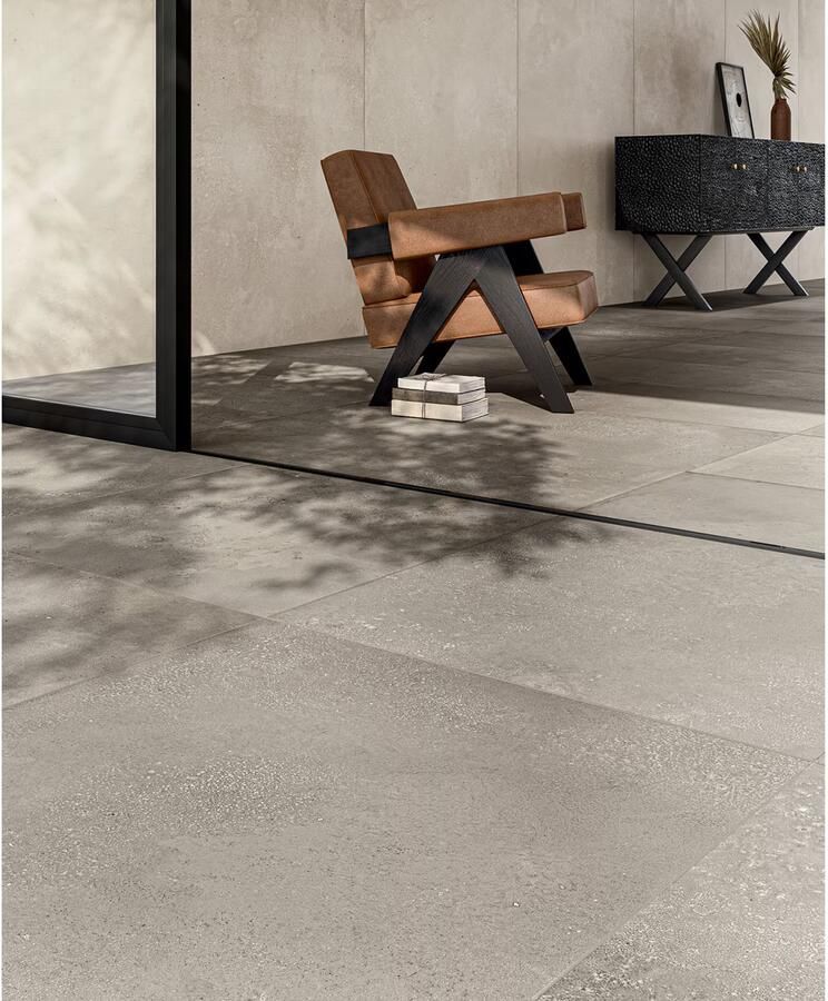 Fondovalle Pigmento Vloertegel | 120x120 cm | Gerectificeerd | Mat Grijs - Foto 2