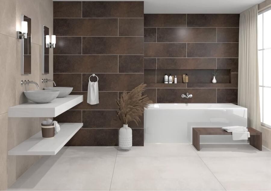 Fondovalle Planeto Vloertegel | 60x120 cm | Gerectificeerd | Natuursteenlook | Mat Zwart - Foto 3