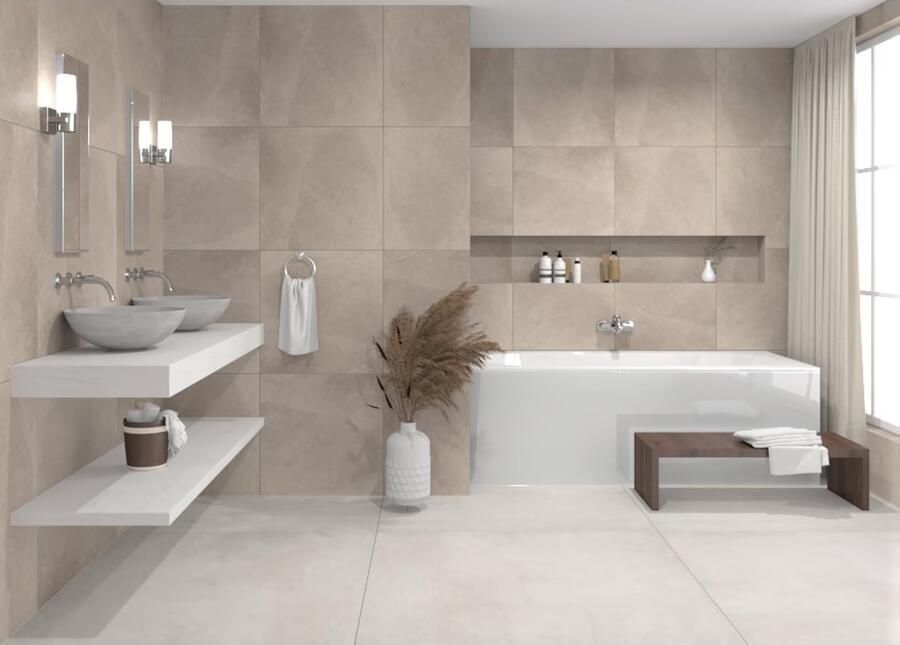 Fondovalle Planeto Vloertegel | 60x60 cm | Gerectificeerd | Natuursteenlook | Mat Grijs - Foto 3