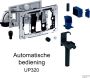 Geberit Duofresh toiletstickhouder voor Sigma UP320 12cm met geurzuivering oriëntatielicht en automatische activering chroom - Thumbnail 3