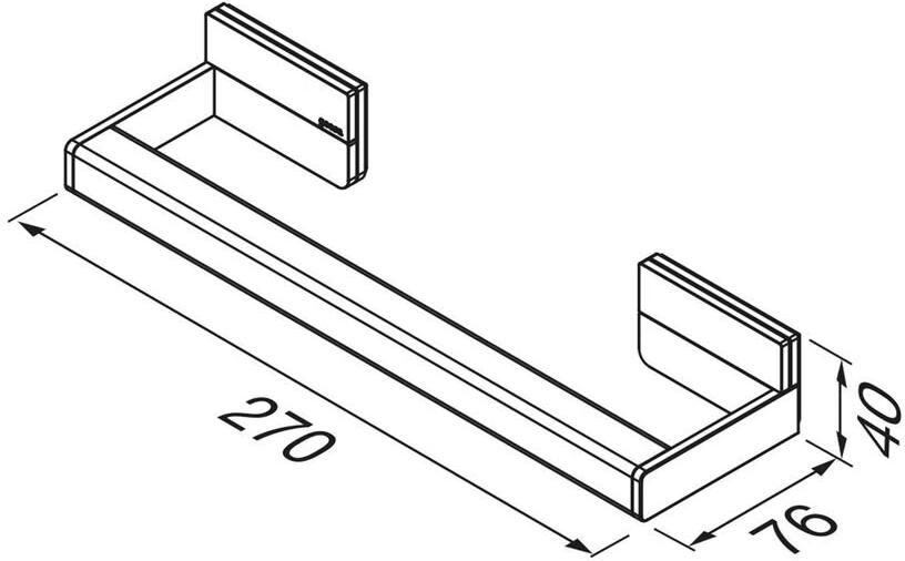 Geesa Badgreep Craft | 30 cm | RVS gepolijst - Foto 2
