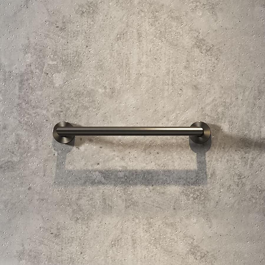 Geesa Badgreep Nemox | 30 cm | Zwart metaal geborsteld - Foto 4