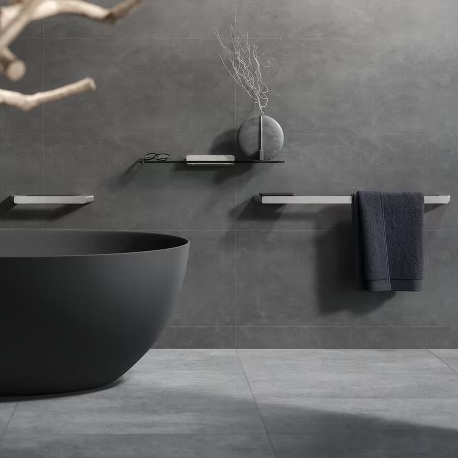 Geesa Badgreep Shift | 30 cm | RVS geborsteld