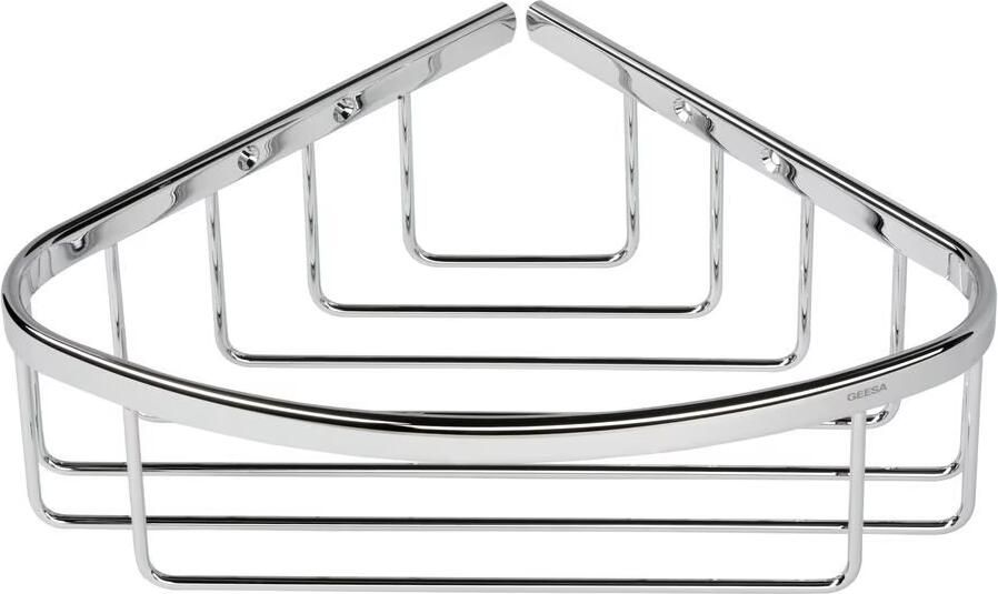 Geesa Douchemand Basket | 28 cm | Hoek | Chroom