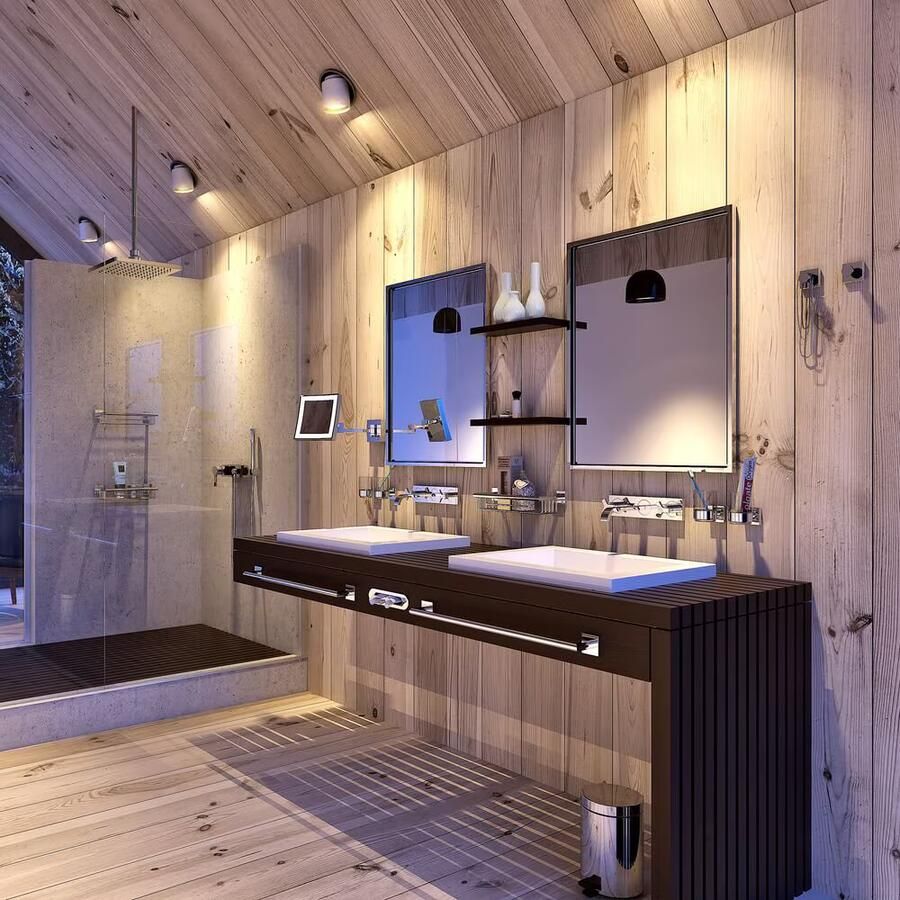 Geesa Douchemand Nelio | 30 cm | Chroom