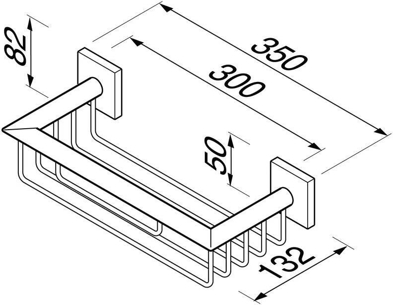 Geesa Douchemand Nelio | 30 cm | Chroom - Foto 2