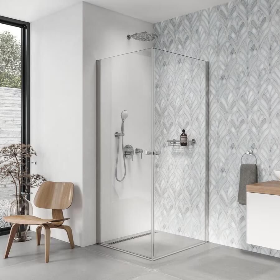 Geesa Douchemand Nemox | 30 cm | Chroom